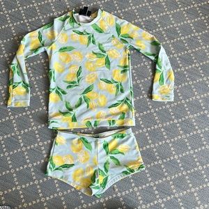 Oscar de la Renta Girls swimsuit suit size 6